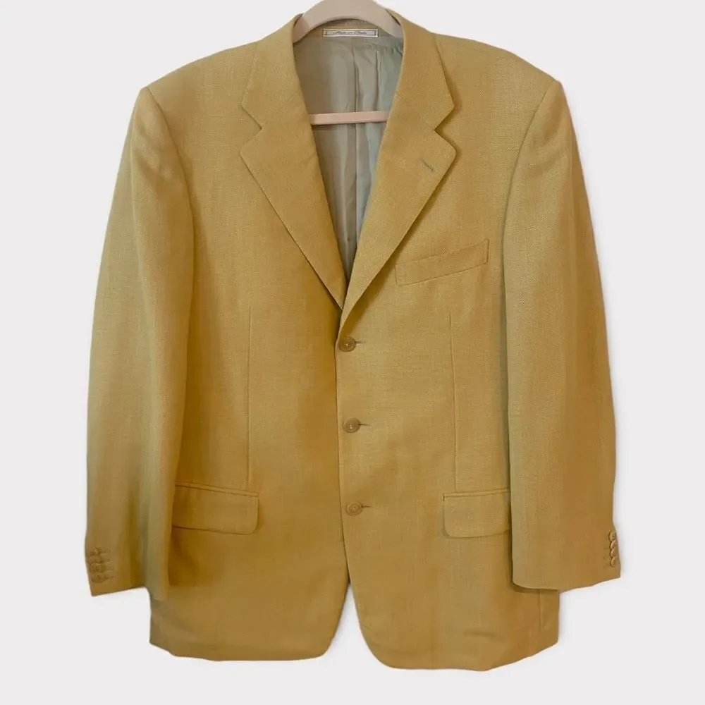 Vintage Wool Ermenegildo Zegna High Performance Mens Sport Suit Jacket